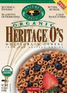 Heritage O's, Organic, 6 x 32 ozs. by Nature's Path