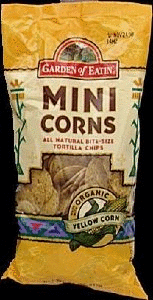 Mini Yellow Tortilla Chips, 12 x 7.5 ozs. by Garden of Eatin'