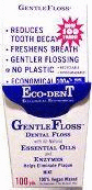 Eco-dent Mint Gentle Floss, 40 yd