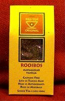Rooibos Mdagscar Van Tea Organic, 1 box by African Red Tea