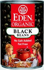 Black Beans, Organic, 12 x 15 ozs. by Eden Foods
