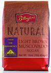 Brown Sugar, Light Muscovado Natural, 10 x 16 ozs. by Wholesome