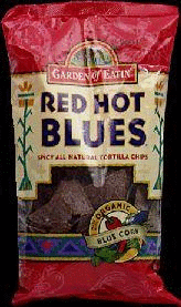 Red Hot Blues Tortilla Chips, 12 x 9 ozs. by Garden of Eatin'