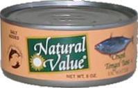 Tongol Tuna, Salted, 24 x 6 ozs. by Natural Value