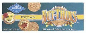 PECAN Nut Thins, 3 x 4.25 ozs. by Blue Diamond