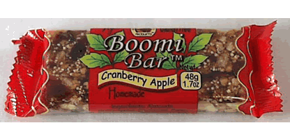 Cranberry Apple, 3 x 1.7 ozs. by Boomi Bars