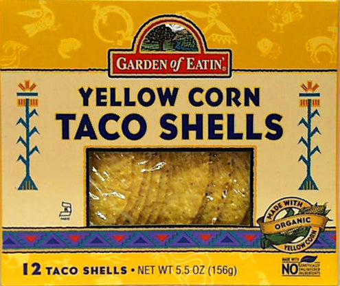 Yellow Corn Taco Shells, 12 x 5.5 ozs. by Garden of Eatin'