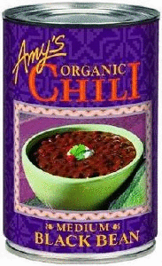 Black Bean Vegetable Chili, Organic, 14.7 ozs. by Amy's