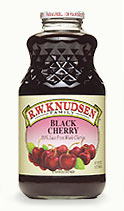 Just Black Cherry, 24 x 8 ozs. by Knudsen