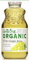 White Grape Juice, Organic, 12 x 1 Qt. by Santa Cruz
