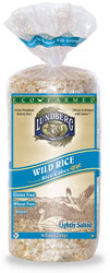 Rice Cakes, Wild, Salted, Organic, 12 x 8 ozs. by Lundberg