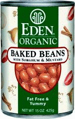 Baked Beans w/Sorgh&Mustard, Org, 15 ozs. by Eden Foods