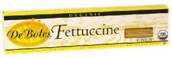Fettuccine, Organic, 12 x 8 ozs. by DeBoles