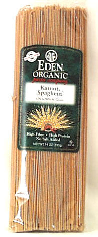 100% Kamut Spaghetti, Organic, 12 x 14 ozs. by Eden Foods