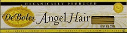 Angel Hair, Organic, 12 x 8 ozs. by DeBoles