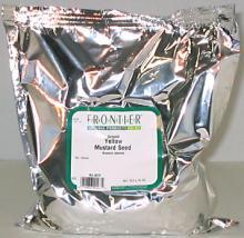 Mustard Seed, Yellow, Ground, 1 lb by Frontier