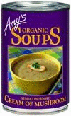 Cream of Mushroom Soup, Organic, 14.1 ozs. by Amy's