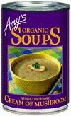 Cream of Mushroom Soup, Organic, 12 x 14.1 ozs. by Amy's