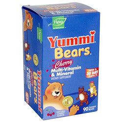 Yummi Bears, Multivitamin & Minerals, 60 ct by Hero Nutritionals