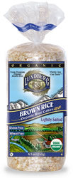 Rice Cakes, Brown, Salted, Organic, 12 x 8 ozs. by Lundberg