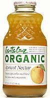 Apricot Nectar, Organic, 12 x 1 Qt. by Santa Cruz