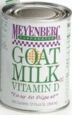 GOATS Milk Evaporated, 12 x 12 ozs. by Meyenberg