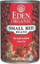 Small Red Beans, Organic, 12 x 15 ozs. by Eden Foods