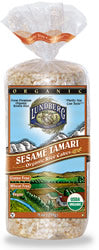 Toasted Sesame Rice Cakes, 12 x 8 ozs. by Lundberg