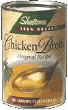 Chicken Broth Regular, 14.5 ozs. by Shelton