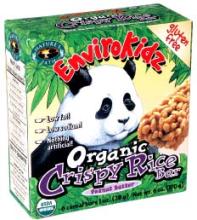 Crispy Rice Bar PntBtr, Organic, 6 x 6 ozs. by EnviroKidz