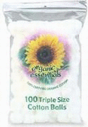 Organic Essentials Cottonballs , 100 ct