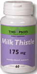 Milk Thistle Extract, 60 ct by Thompson Nutritional
