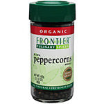 Peppercorns black whole Organic 0.74 oz  by Frontier