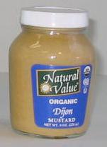 Dijon Mustard, Organic, 12 x 8 ozs. by Natural Value